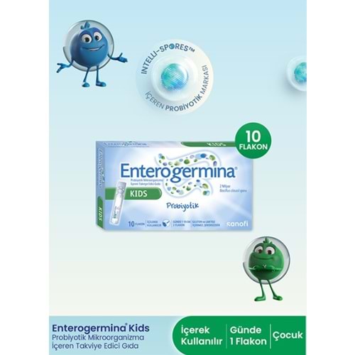 ENTEROGERMİNA KİDS 5 ML 10 FLAKON