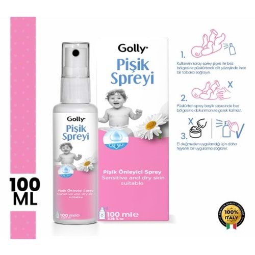 GOLLY PİŞİK SPREYİ 100 ML