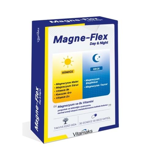 MAGNE FLEX MAGNEZYUM GÜNDÜZ GECE 60 KAPSÜL