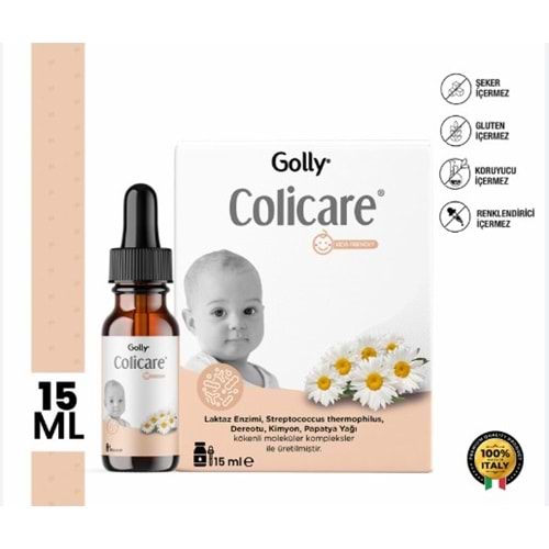 GOLLY COLİCARE 15 ML GAZ GİDERİCİ DAMLA