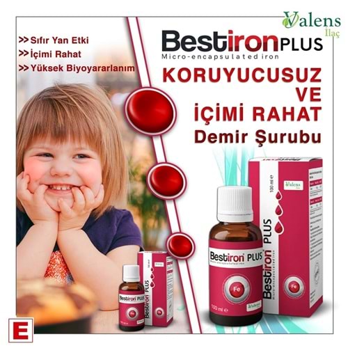 BESTİRON PLUS GIDA TAKVİYE EDİCİ 100 ML ŞURUP