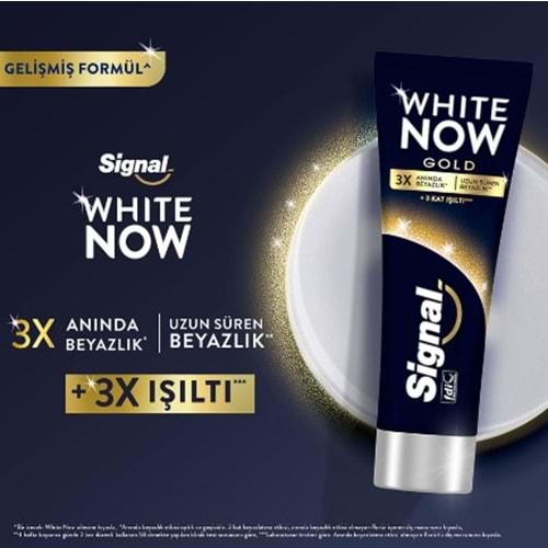 SİGNAL WHİTE NOW GOLD DİŞ MACUNU 75 ML