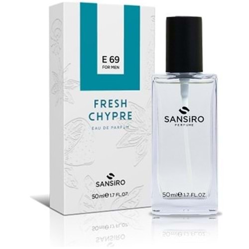 SANSİRO ERKEK PARFÜMÜ 50 ML NO: E69