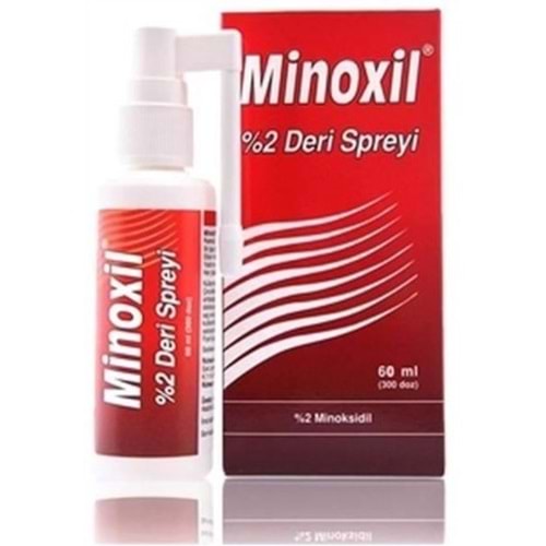 MİNOXİL % 2 DERİ SPREYİ 60 ML