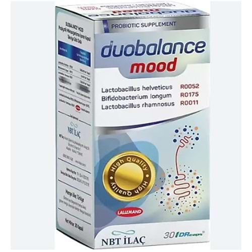 NBT DUOBALANCE MOOD PROBİYOTİK 30 KAPSÜL