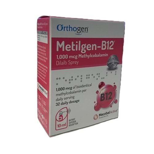 METİLGEN-B12 SPREY 10 ML