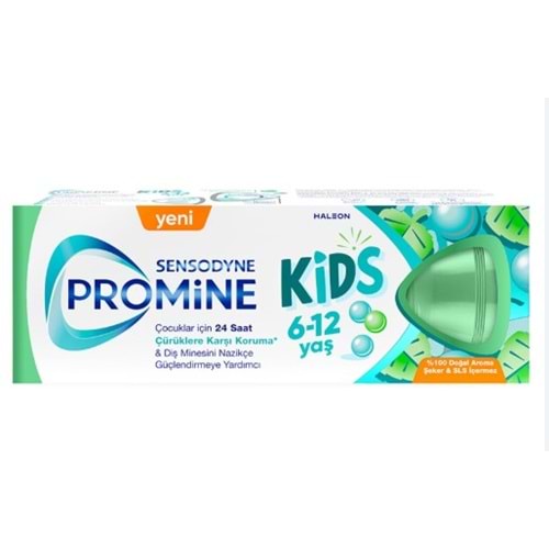 SENSODYNE KİDS ÇÜRÜKLERE KARŞI KORUMA DİŞ MACUNU 6-12 YAŞ 50 ML