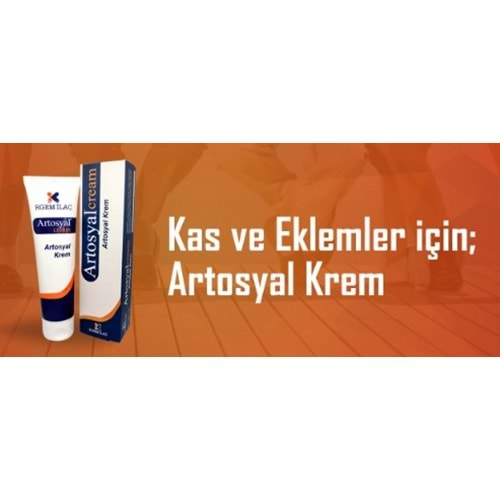 ARTOSYAL CREAM 100 ML (KAS VE EKLEM AĞRILARI İÇİN)