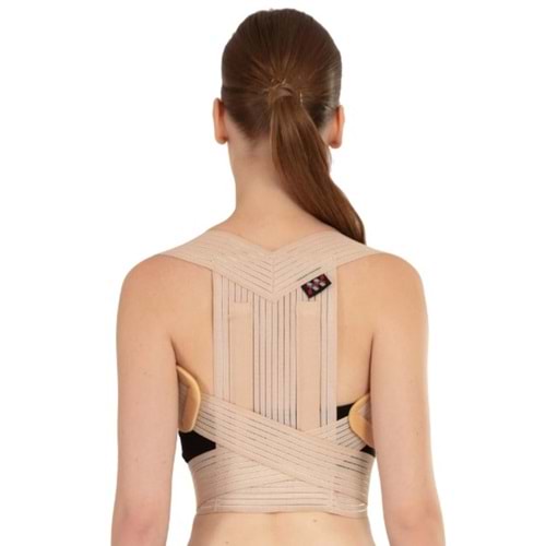 BLUEWELL BEDENSİZ DİK DURUŞ KORSESİ BALENLİ POSTUREX BANDAJI