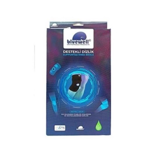 BLUEWELL BEDENSİZ PATELLA DESTEKLİ AÇIK DİZLİK