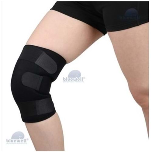 BLUEWELL BEDENSİZ PATELLA DESTEKLİ KAPALI DİZLİK