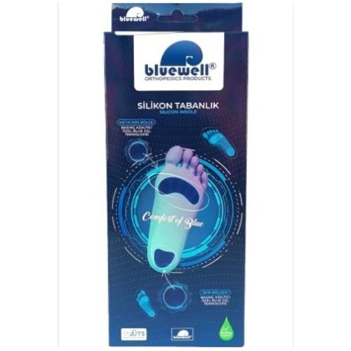 BLUEWELL ARK DESTEKLİ SİLİKON TABANLIK MEDİUM (37-39)