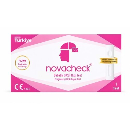 NOVACHECK HIZLI GEBELİK TESTİ KASET 1 ADET