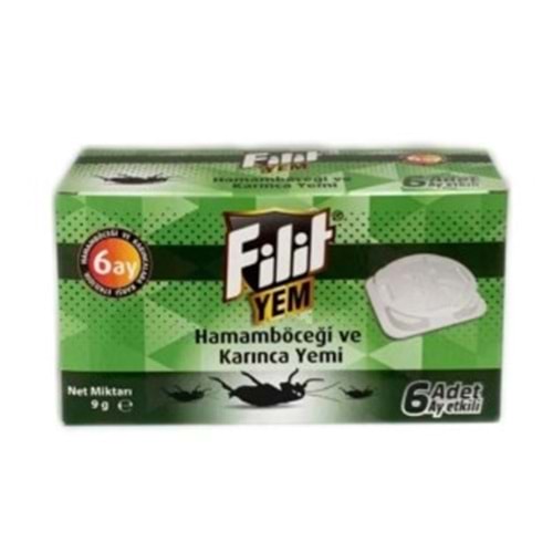 FİLİT HAMAM BÖCEĞİ VE KARINCA YEMİ 6 ADET