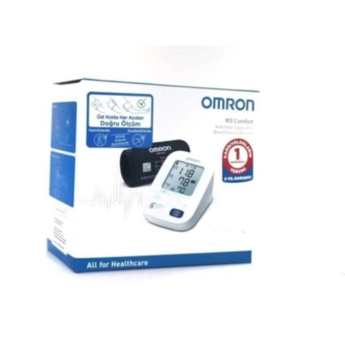 OMRON M3 COMFORT HEM-7155-E KOLDAN ÖLÇER TANSİYON ALETİ ( 5 YIL FIRMA GARANTİLİ )