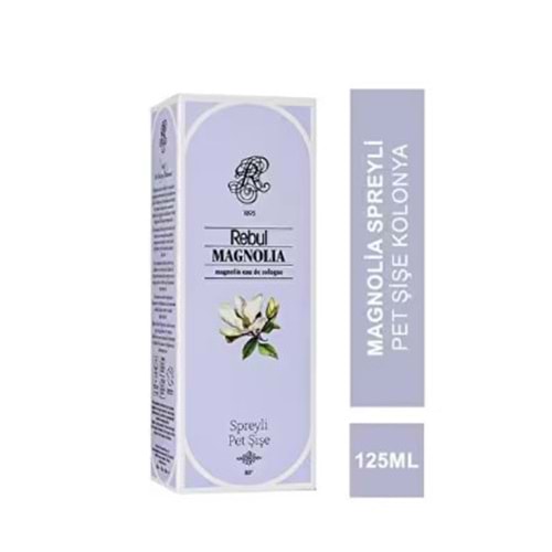 REBUL MAGNOLİA KOLONYA SPREYLİ PET ŞİŞE 125 ML