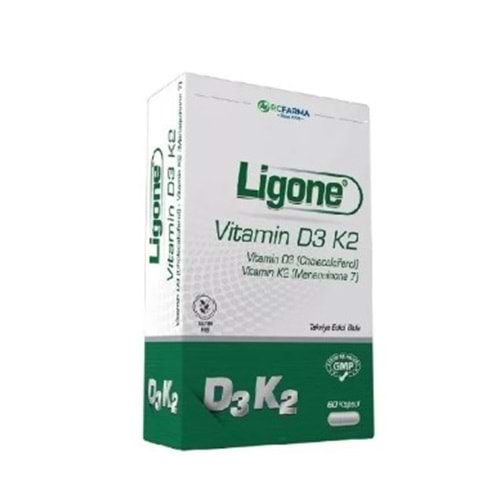 LİGONE D3 K2 60 KAPSÜL