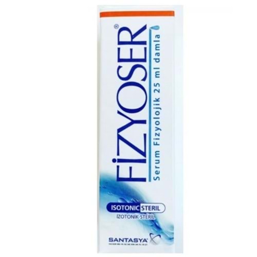 FİZYOSER SERUM FİZYOLOJİK DAMLA 25 ML