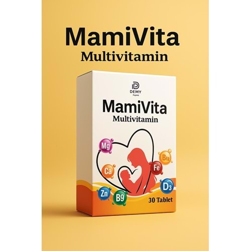 MAMİVİTA MULTİVİTAMİN 30 TABLET