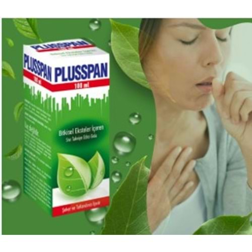 PLUSSPAN BİTKİSEL ÖKSÜRÜK ŞURUBU 100 ML