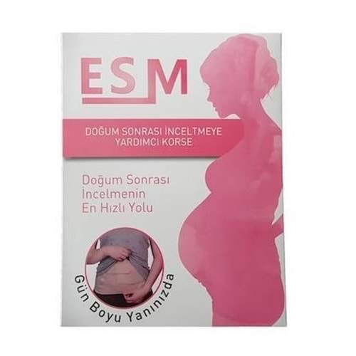 ESM DOĞUM SONRASI İNCELTMEYE YARDIMCI KORSE BEDENSİZ LARGE