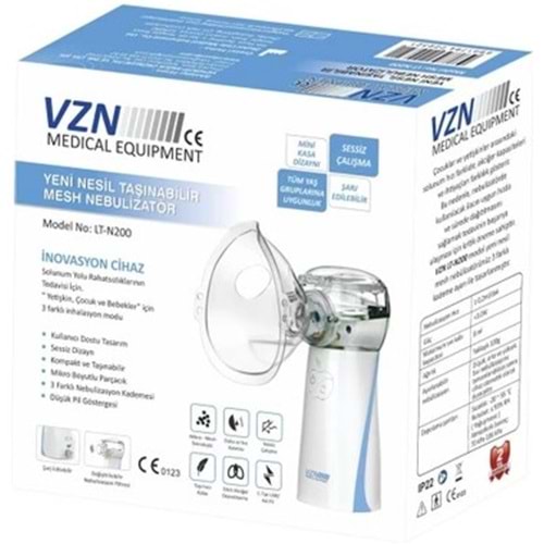 VZN MESH NEBULİZATÖR LT-N200 BUHAR MAKİNESİ