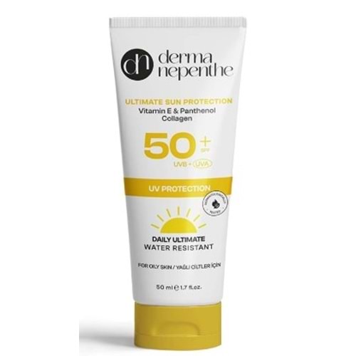 DERMA NEPENTHE SPF 50 GÜNEŞ KREMİ 50 ML ( YAĞLI CİLTLER İÇİN )