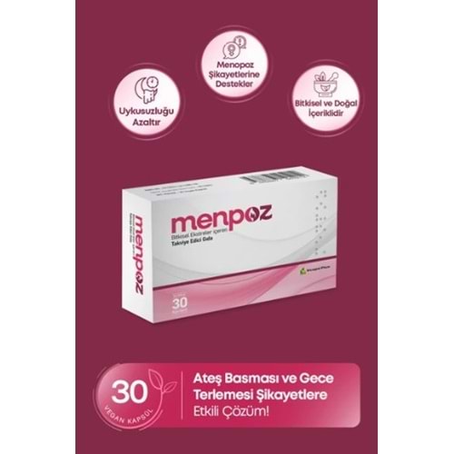 MENPOZ 30 VEGAN KAPSÜL