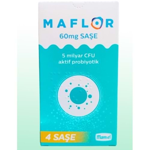 MAFLOR 60 MG 4 SAŞE PROBİYOTİK