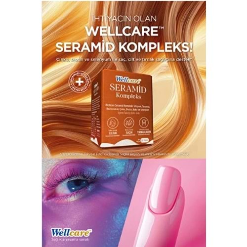 WELLCARE SERAMİD KOMPLEKS 60 TABLET