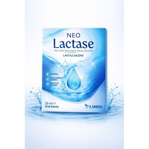NEO LACTASE LAKTAZ ENZİMİ 20 ML DAMLA