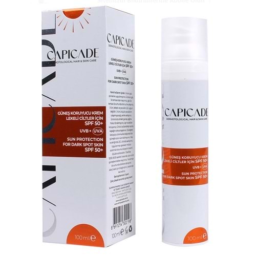 CAPİCADE GÜNEŞ KORUYUCU KREM 100 ML SPF50+ LEKELİ CİLTLER İÇİN