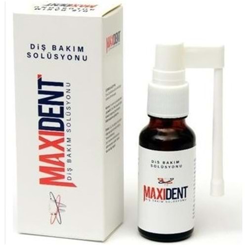 MAXİDENT DİŞ BAKIM SOLÜSYONU 20 ML