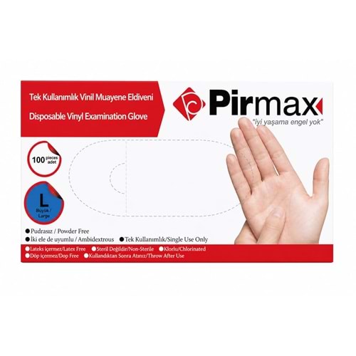 PİRMAX ELDİVEN PUDRASIZ LARGE