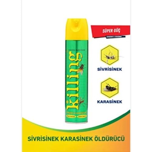 KİLLİNG SİNEK VE KARASİNEK AERASOL 300 ML