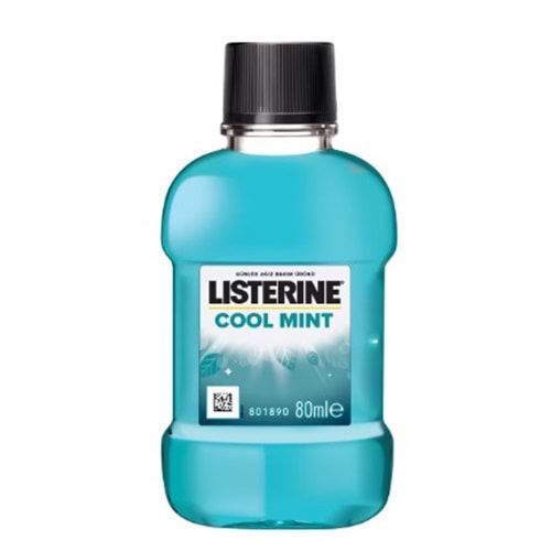 LİSTERİNE COOL MİNT AĞIZ BAKIM SUYU 80 ML
