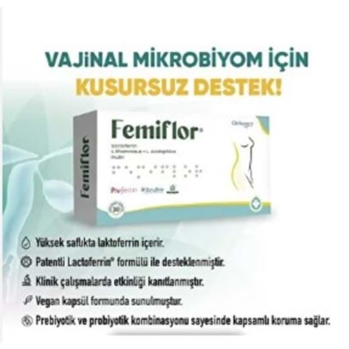 FEMİFLOR 30 KAPSÜL