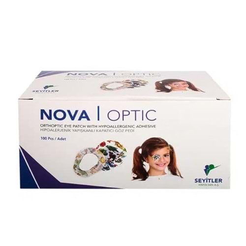 NOVA OPTİK ÇOCUK GÖZ PEDİ 100'LÜ