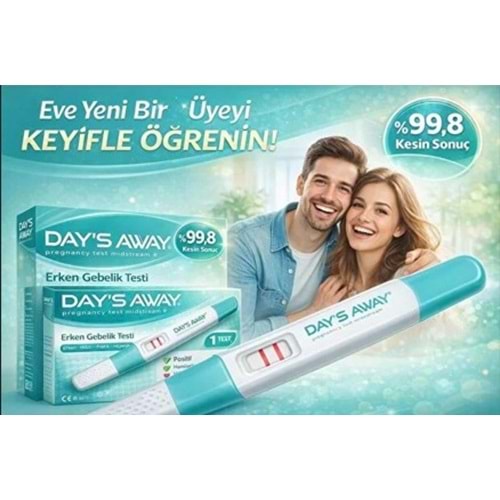 SERFARMA GEBELİK TESTİ DAY'S AWAY ERKEN