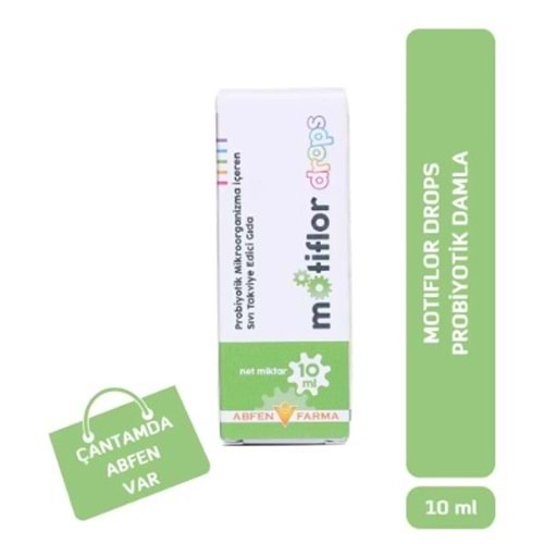 MOTİFLOR DROPS PROBİYOTİK 10 ML DAMLA