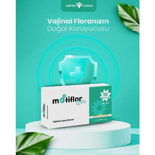 MOTİFLOR GYNO VAJİNAL SUPOZİTUAR 10 OVÜL