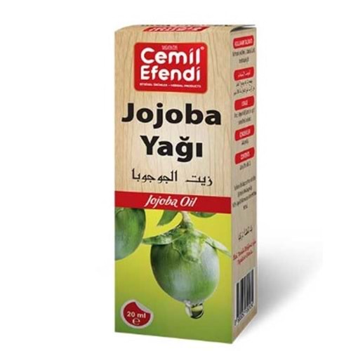 CEMİL EFENDİ SOĞUK PRES JOJOBA YAĞI 20 ML