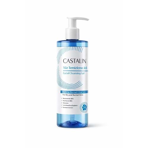 CASTALİN YÜZ TEMİZLEME JELİ ( KURU VE NORMAL CİLTLER İÇİN )