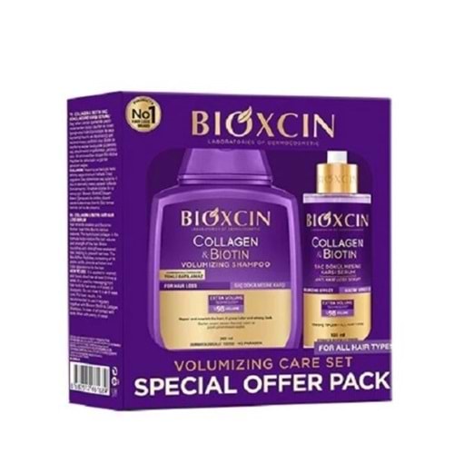 BİOXCİN COLLAGEN + BİOTİN AVANTAJ PAKETİ - ŞAMPUAN 300 ML + SERUM 100 ML