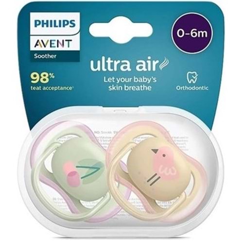 PHİLİPS AVENT ULTRA AİR 0-6 AY EMZİK - KIZ