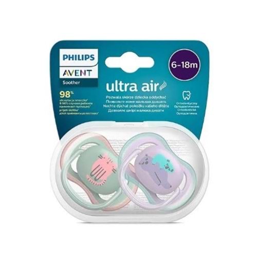 PHİLİPS AVENT ULTRA AİR 6-18 AY EMZİK KIZ