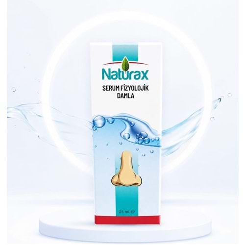 NATURAX SERUM FİZYOLOJİK DAMLA 25 ML