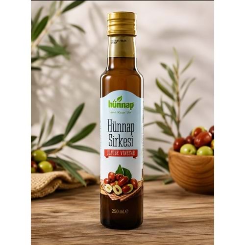 HÜNNAP SİRKESİ JUJUBE VİNEGAR 250 ML