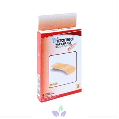 WİCROMED YARA BANDI TRANSPARENT 20'Lİ