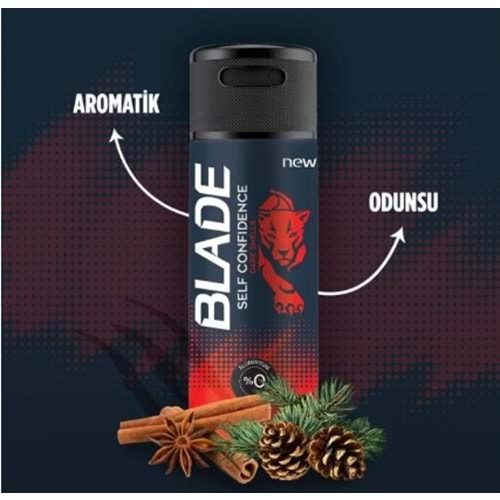 BLADE SELF CONFİDENCE SPREY DEODORANT 150 ML